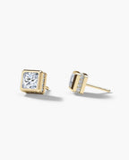 LA PAZ Gold Single Stud Earring with 1.06ct Diamonds