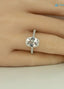 Love Flow Oval IGI Certified Diamond Euro Style Shank Engagement Ring - DisneyValley