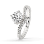 Chevron Engagement Ring