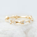 Round Brilliant Cut Full  Eternity Wedding Band