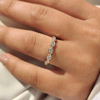 Eternity Style Marquise Diamond Wedding Band
