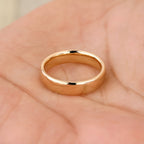 Comfort Fit Plain Mens Wedding Band