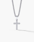 MINI CROSS Gold Pendant with 0.25ct Diamonds