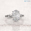 Oval Twig Engagement Ring, 2ct Unique Nature Inspired Lab Grown Engagement Ring DisneyValley