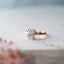 Oval cut lab grown diamond hidden halo solitaire wedding ring - DisneyValley