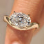 Solitaire Oval Cut Diamond Ring in East to West Setting