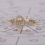 Scorpio Ring In Yellow Gold Finish