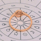 Aquarius Ring With Round Cut Side Stone