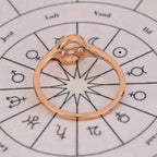 Gemini Ring In Rose Gold Finish