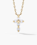 BRIGGS Cross Two-Tone Gold Pendant