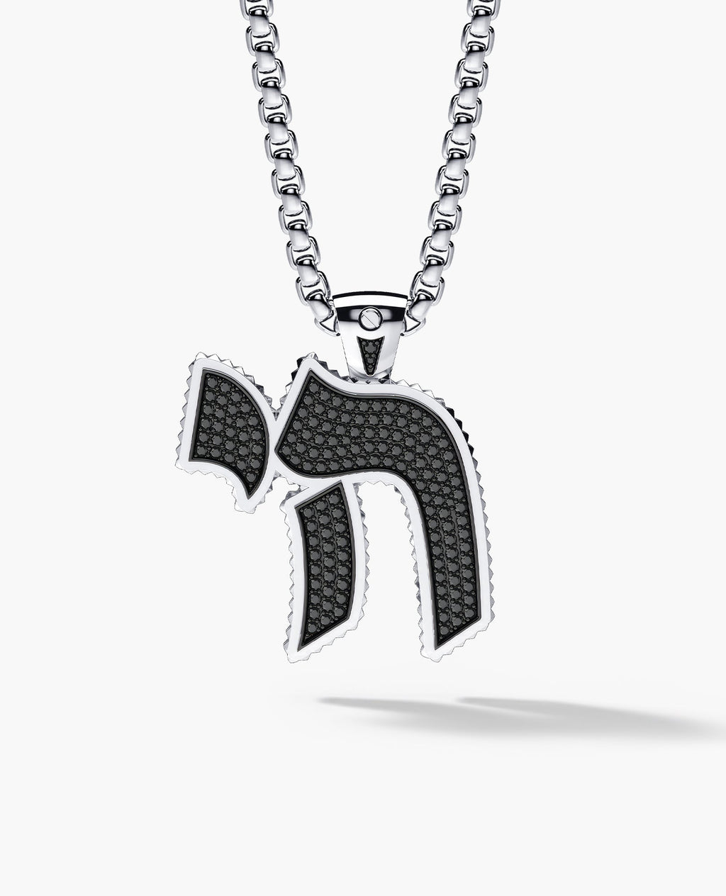 CHAI Gold Pendant with 0.40ct Black Diamonds