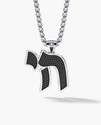 CHAI Gold Pendant with 0.40ct Black Diamonds