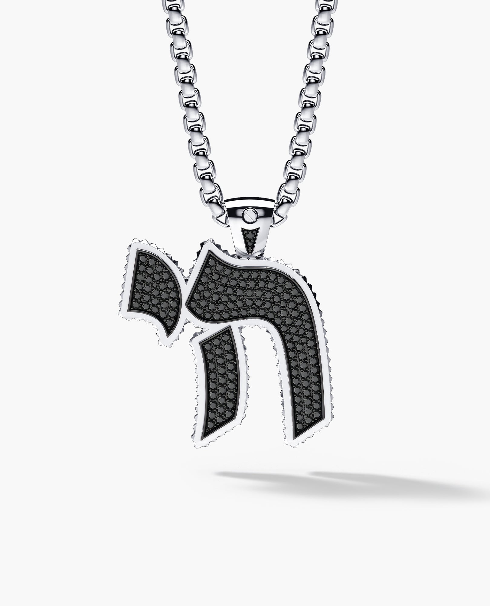 CHAI Gold Pendant with 0.40ct Black Diamonds