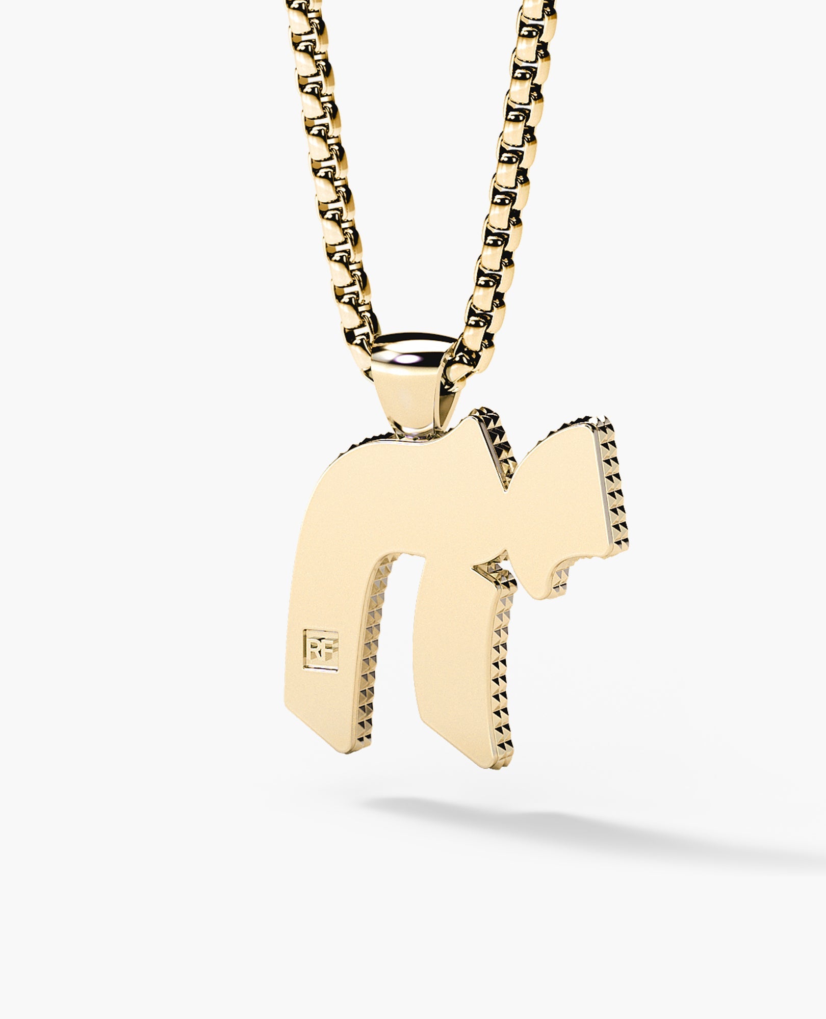 CHAI Gold Pendant with 0.40ct Black Diamonds