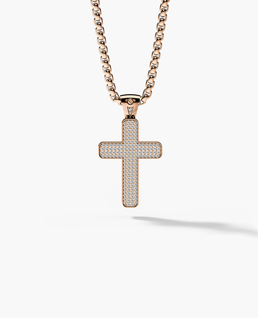 JERRITT Cross Gold Pendant with 2.00ct Diamonds