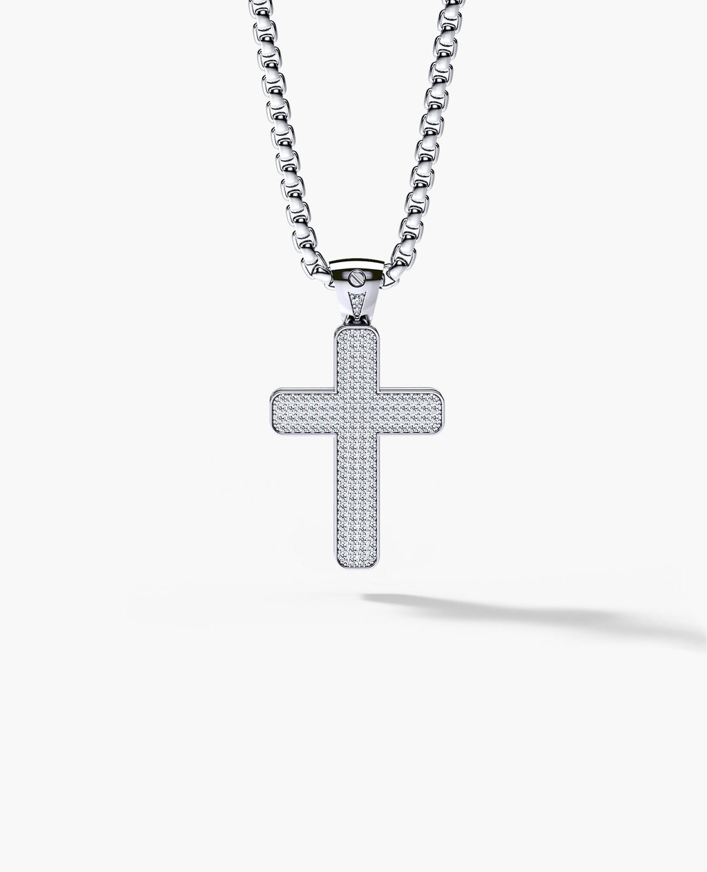JERRITT Cross Gold Pendant with 2.00ct Diamonds