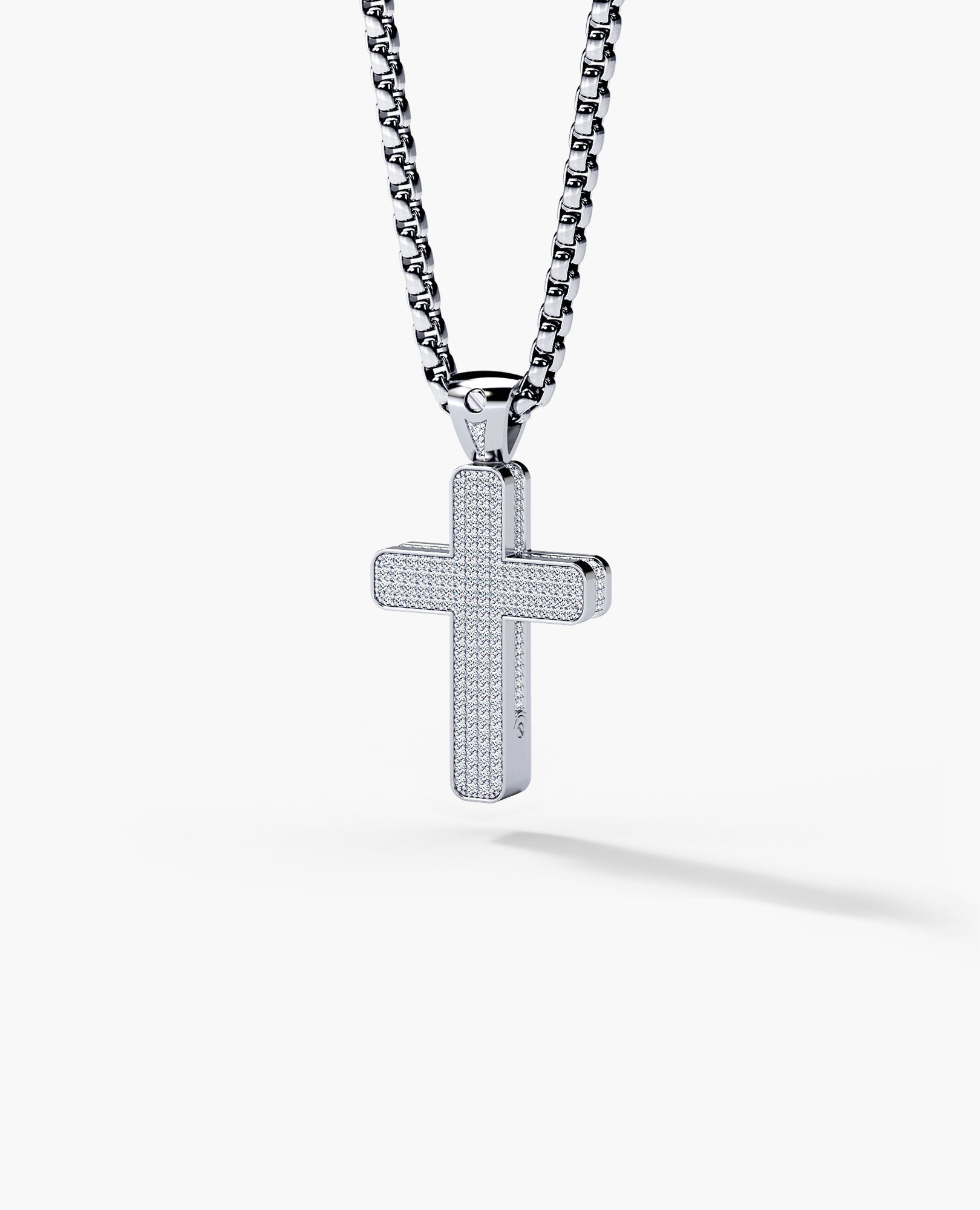 JERRITT Cross Gold Pendant with 2.00ct Diamonds