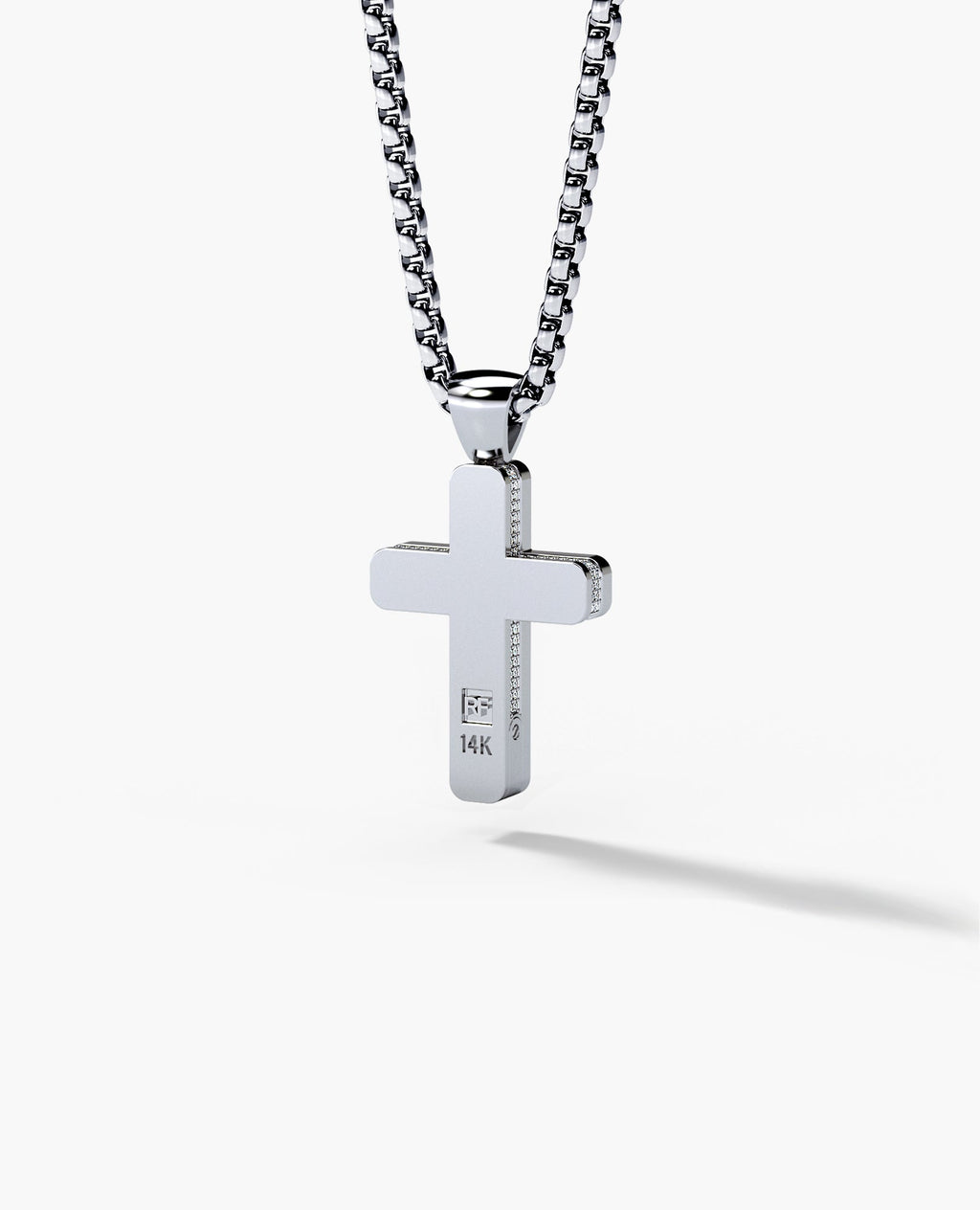 JERRITT Cross Gold Pendant with 2.00ct Diamonds