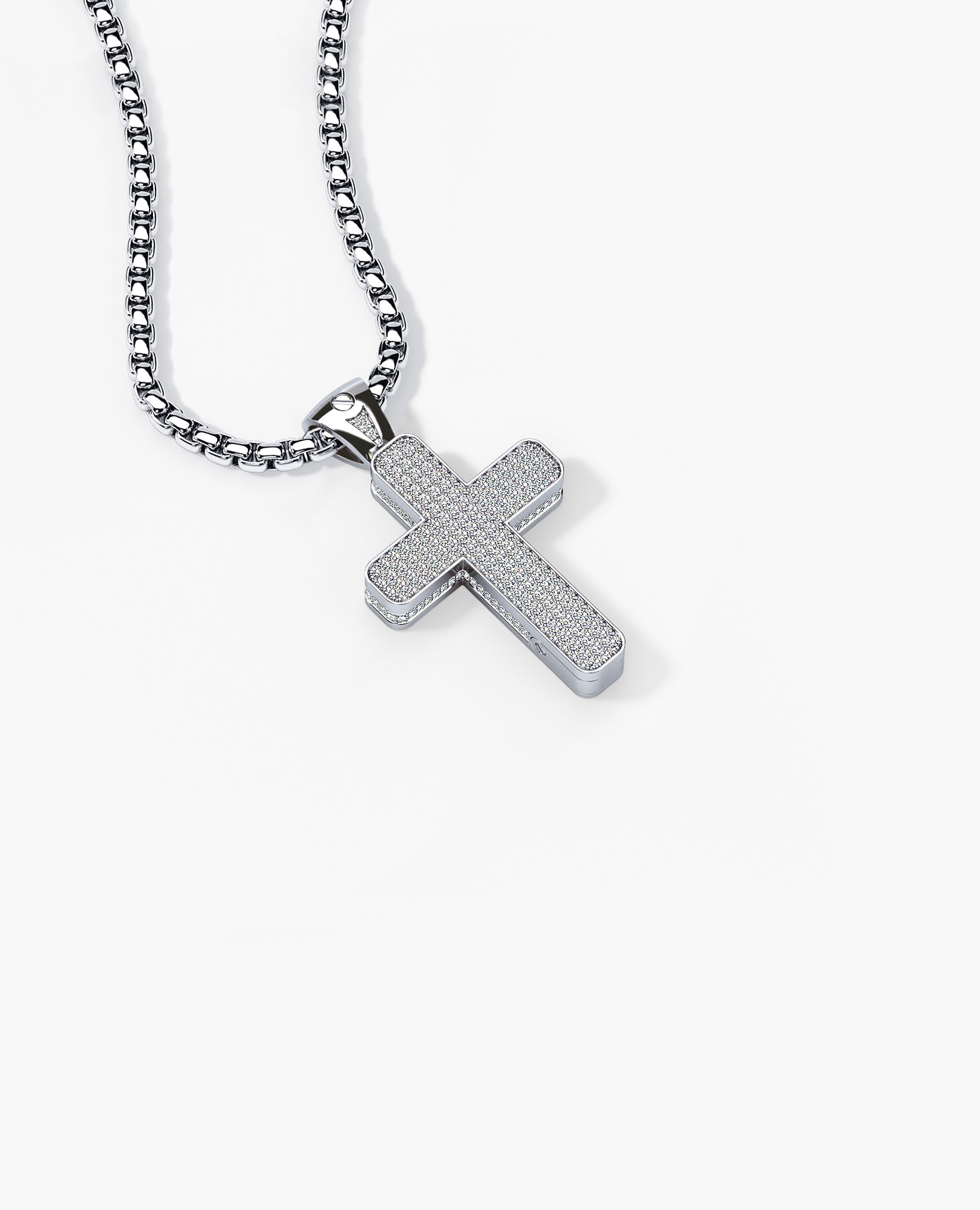 JERRITT Cross Gold Pendant with 2.00ct Diamonds