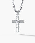 LA PAZ Cross Gold Pendant with 0.20ct Diamonds
