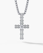 LA PAZ Cross Gold Pendant with 0.20ct Diamonds