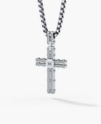 LA PAZ Cross Gold Pendant with 0.20ct Diamonds