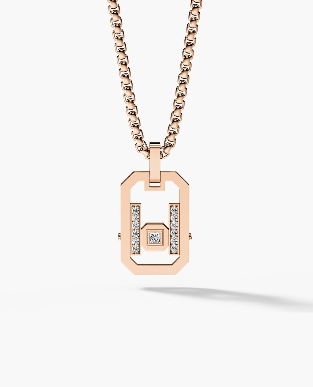 LA PAZ Gold Pendant with 0.25ct Diamonds