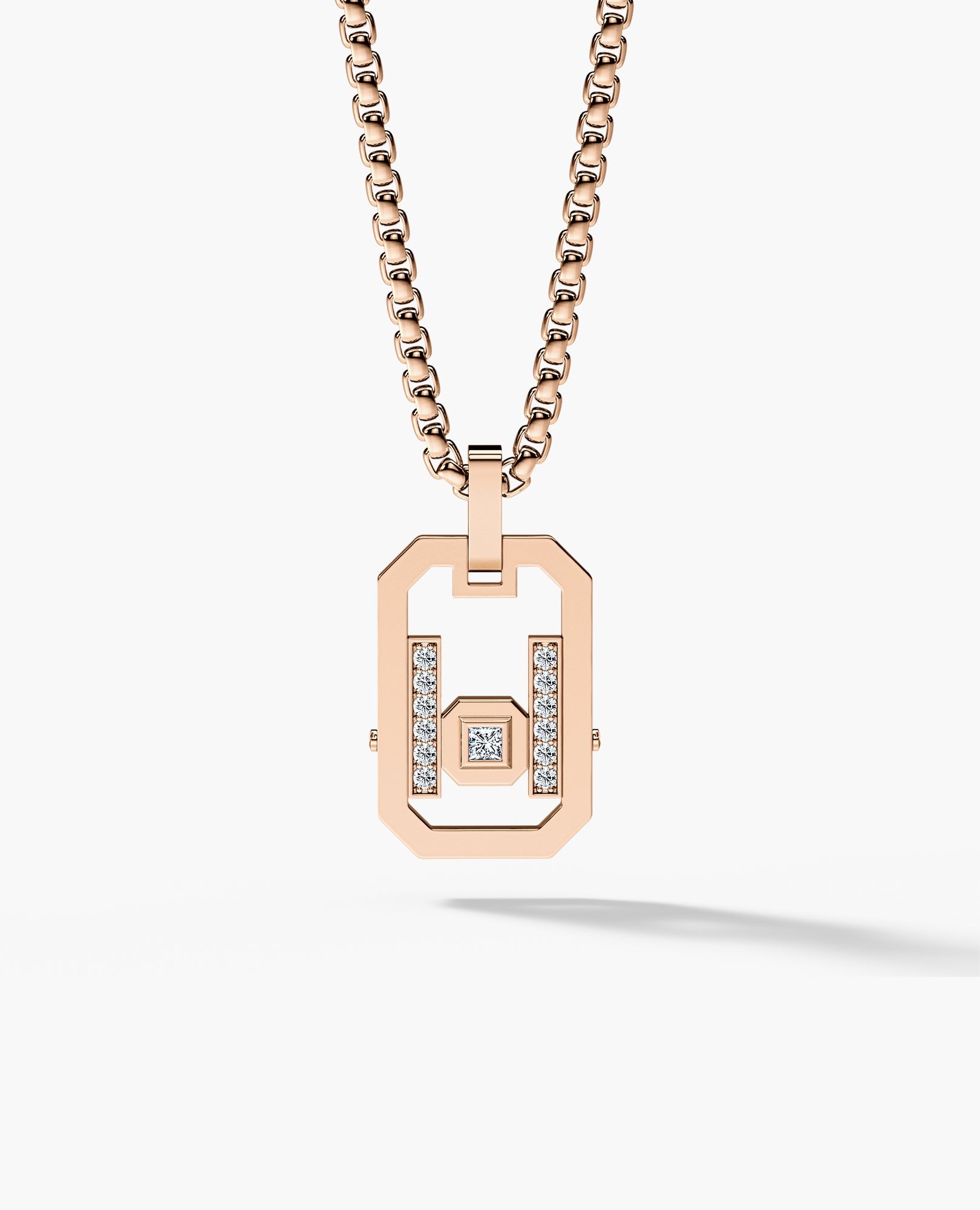 LA PAZ Gold Pendant with 0.25ct Diamonds
