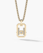 LA PAZ Gold Pendant with 0.25ct Diamonds