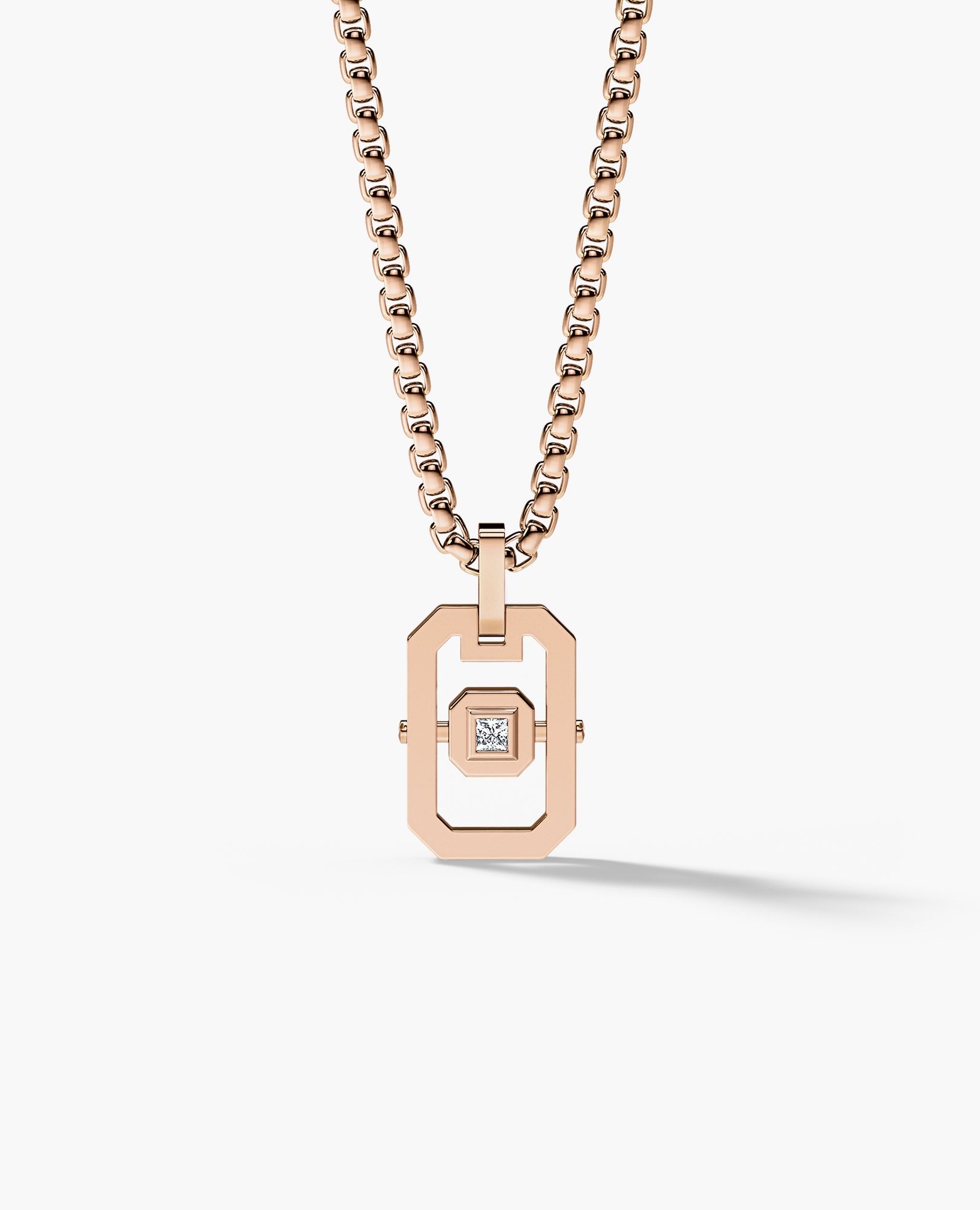 LA PAZ Gold Pendant with 0.10ct Diamond