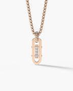 ROPES Amulet Gold Pendant with 0.20ct Diamonds