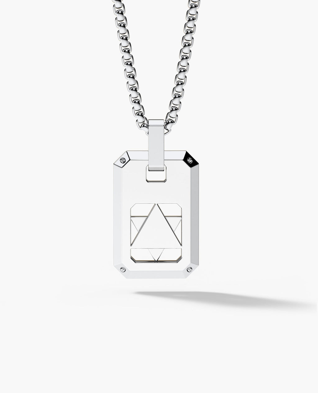 STAR OF DAVID Dog Tag Gold Pendant