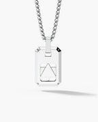 STAR OF DAVID Dog Tag Gold Pendant