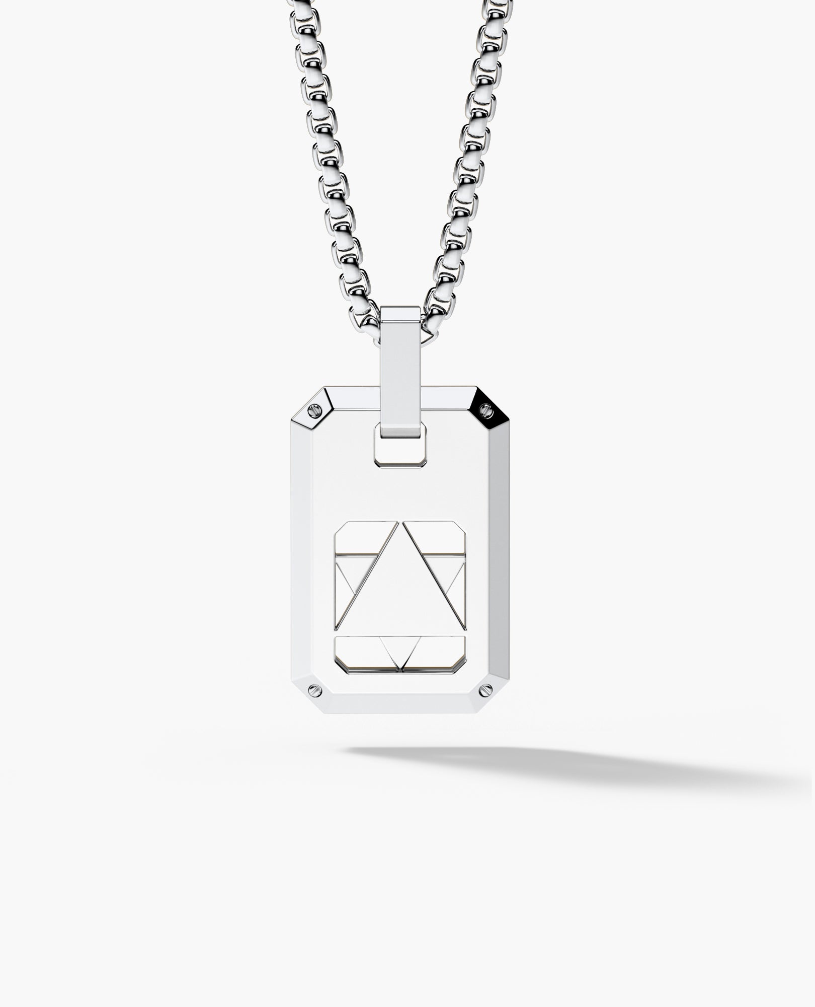 STAR OF DAVID Dog Tag Gold Pendant
