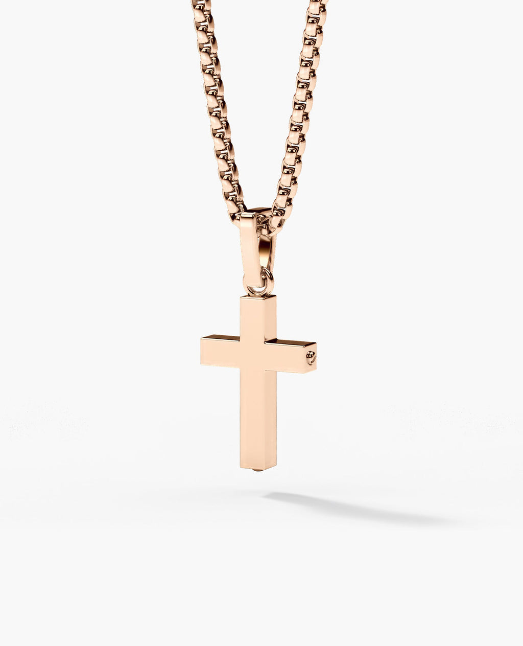 MINI CROSS Gold Pendant