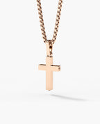 MINI CROSS Gold Pendant