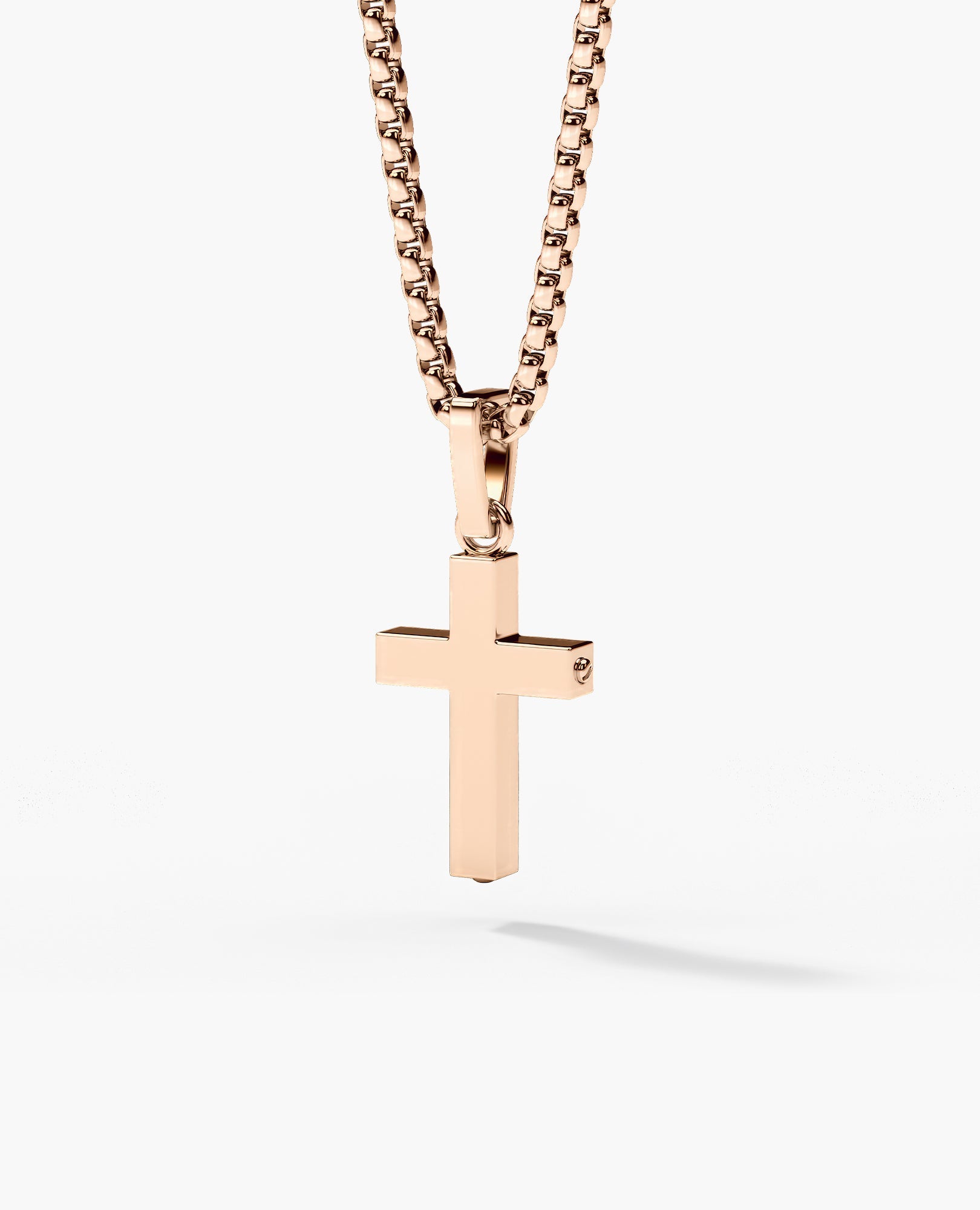 MINI CROSS Gold Pendant