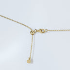 1.0 TCW Round Moissanite Diamond Infinity Necklace