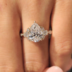 Pear Cut Diamond Ring in Muse Setting