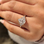 Pear Cut Diamond Ring in Muse Setting