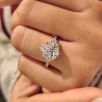 Pear Cut Diamond Ring in Muse Setting
