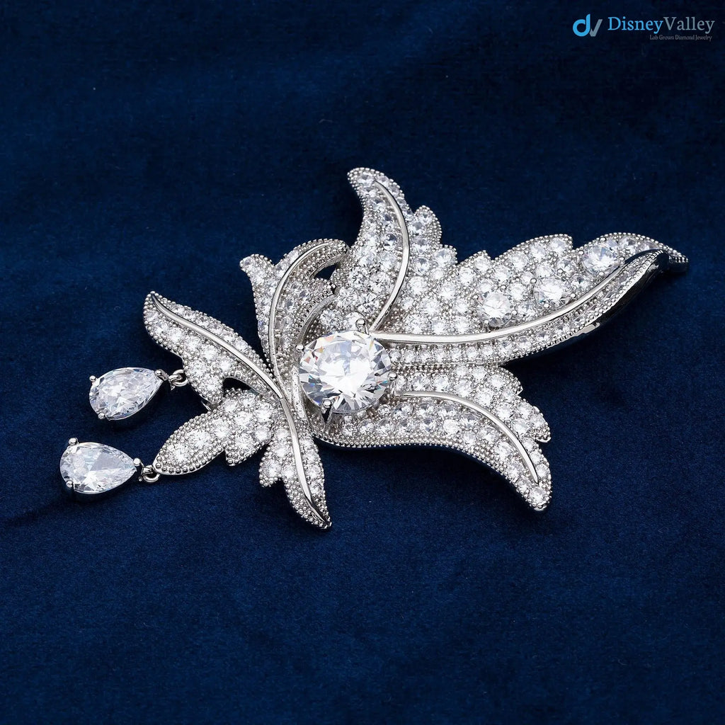 Princess Margaret’s Fleur-de-Lys Brooch Flora brooch,  antique brooch DisneyValley