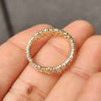 Marquise, Baguette and Round Diamond Full Eternity Band