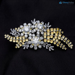 Queen Elizabeth’s Australian Wattle Brooch antique brooch pin DisneyValley