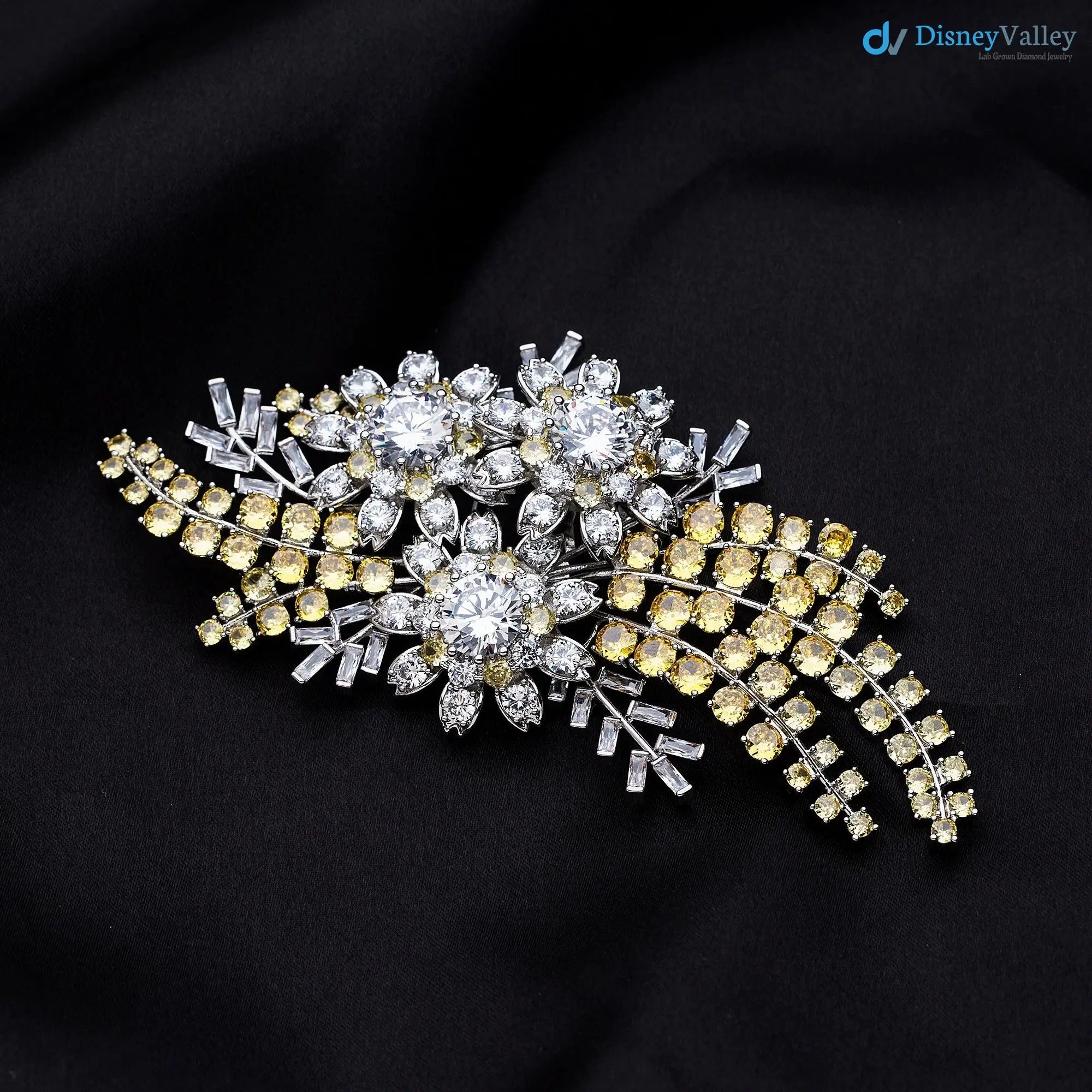Queen Elizabeth’s Australian Wattle Brooch antique brooch pin DisneyValley