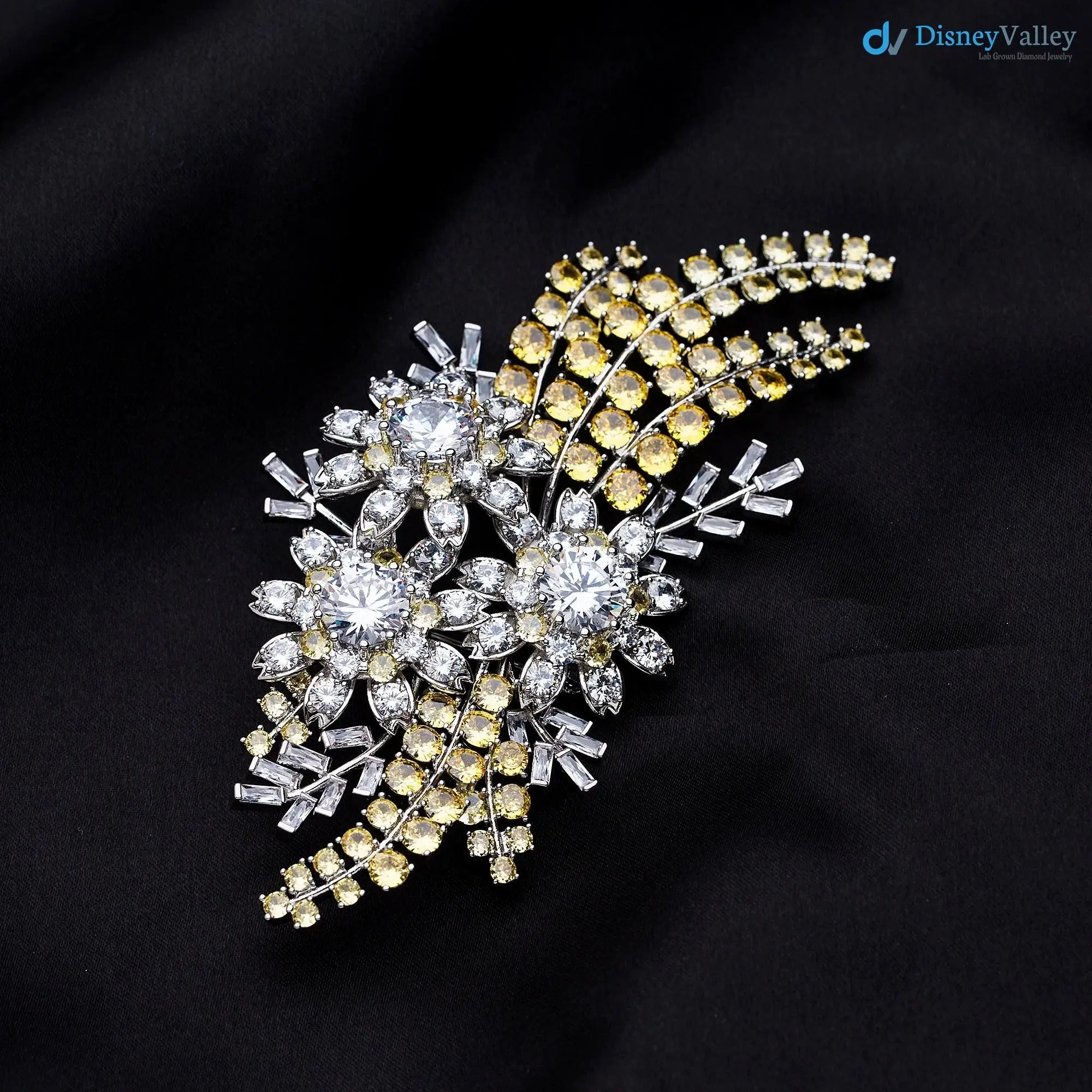 Queen Elizabeth’s Australian Wattle Brooch antique brooch pin DisneyValley