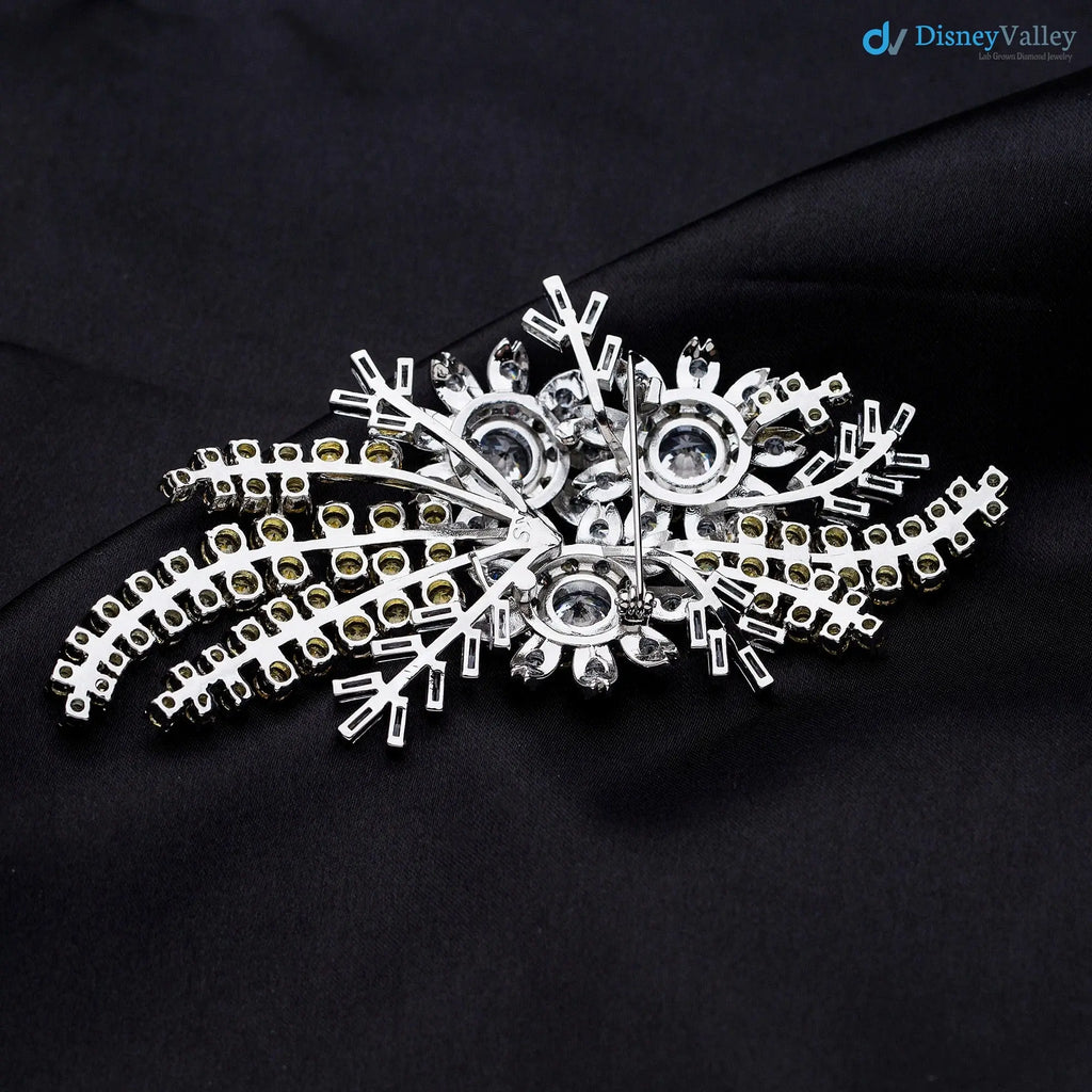 Queen Elizabeth’s Australian Wattle Brooch antique brooch pin DisneyValley