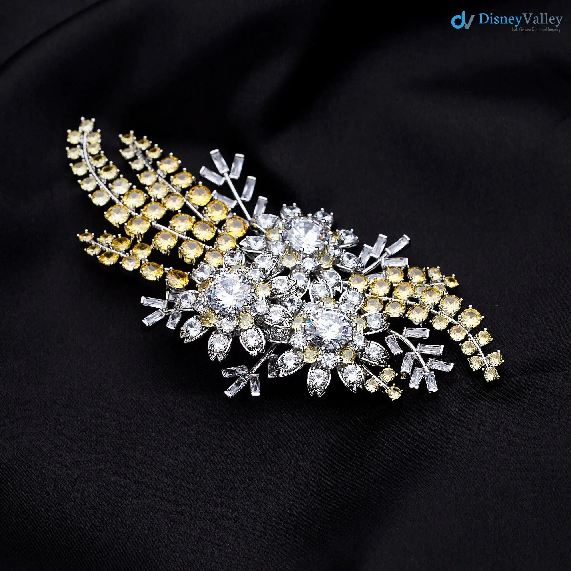 Queen Elizabeth’s Australian Wattle Brooch antique brooch pin DisneyValley