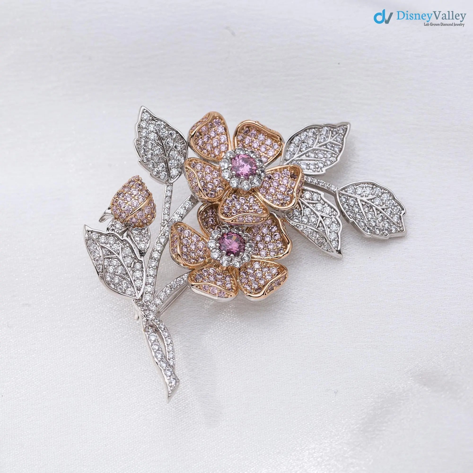 Queen Elizabeth’s English Rose Brooch Gothic Brooch, antique brooch DisneyValley Main image