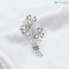 Queen Elizabeth’s Irish Shamrock Diamond Jubilee National Emblem Brooch DisneyValley